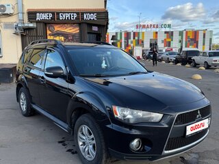 2012 Mitsubishi Outlander II Рестайлинг, чёрный, 1100000 рублей, вид 3