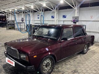 2006 Lada (ВАЗ) 2107, пурпурный, 215000 рублей, вид 1