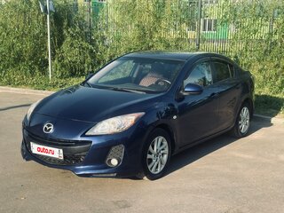 2012 Mazda 3 II (BL) Рестайлинг, синий, 755000 рублей, вид 1