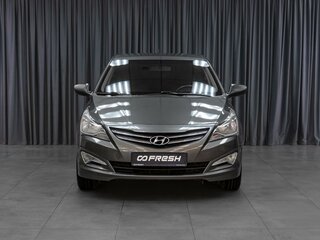 2014 Hyundai Solaris I Рестайлинг, серый, 909000 рублей, вид 3