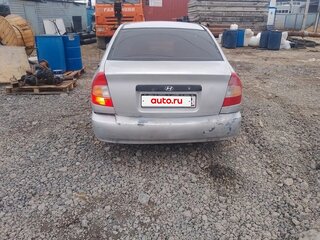 2005 Hyundai Accent ТагАЗ II, серебристый, 180000 рублей, вид 3