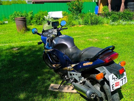 1997 Suzuki GSX 600F Katana, синий, 190000 рублей, вид 3