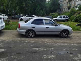2005 Hyundai Accent ТагАЗ II, серебристый, 250000 рублей, вид 2