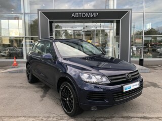 2010 Volkswagen Touareg II, синий, 1927000 рублей, вид 3