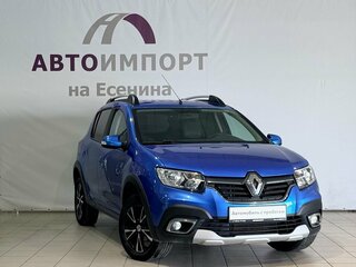 2021 Renault Sandero Stepway II Рестайлинг, синий, 1340000 рублей, вид 3
