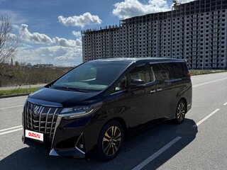 2022 Toyota Alphard III Рестайлинг, чёрный, 9900000 рублей, вид 1