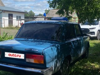 2007 Lada (ВАЗ) 2107, синий, 160000 рублей, вид 2