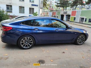 2017 BMW 6 серии Gran Turismo 630i IV (G32), синий, 3200000 рублей, вид 4