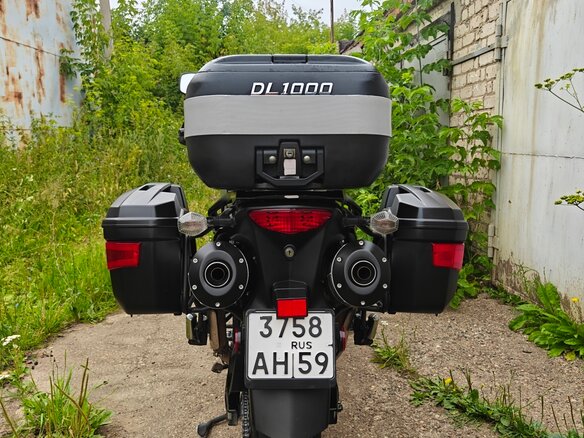 2008 Suzuki V-Strom 1000, серебристый, 549000 рублей - вид 8