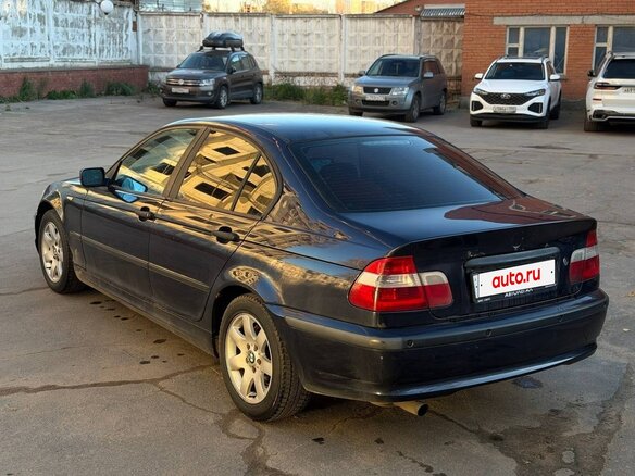 2002 BMW 3 серии 318i IV (E46) Рестайлинг, синий, 499000 рублей - вид 5
