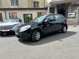 2013 Renault Sandero I, чёрный, 385000 рублей, вид 1