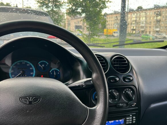 2008 Daewoo Matiz Best I Рестайлинг, синий, 200000 рублей - вид 4
