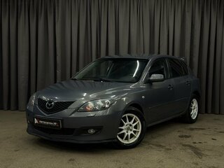2008 Mazda 3 I (BK) Рестайлинг, серый, 489999 рублей, вид 1