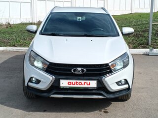 2019 Lada (ВАЗ) Vesta SW Cross I, белый, 1200000 рублей, вид 1