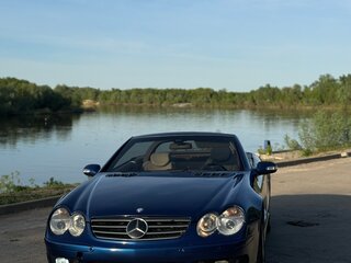2002 Mercedes-Benz SL-Класс AMG 55 AMG II (R230), синий, 1360000 рублей, вид 4