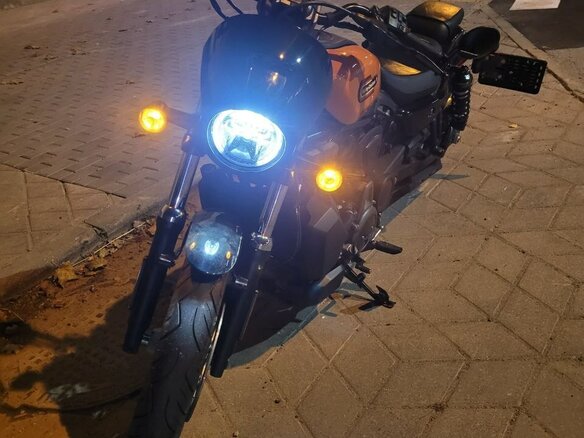 2024 Harley-Davidson Nightster, оранжевый, 950000 рублей - вид 29
