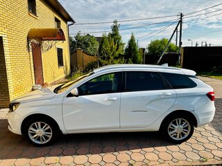 2019 Lada (ВАЗ) Vesta SW I, белый, 950000 рублей, вид 5