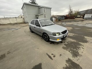 2008 Hyundai Accent ТагАЗ II, серебристый, 240000 рублей, вид 1