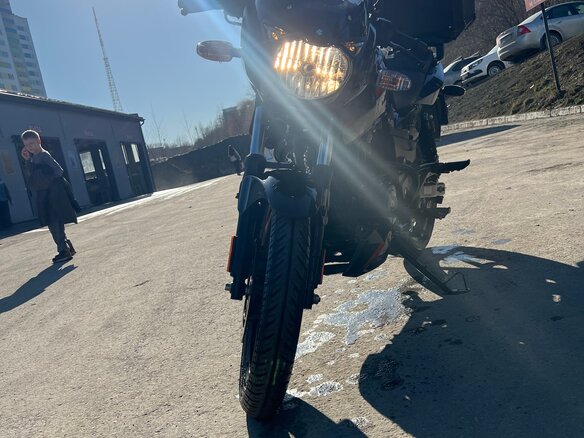 2024 Bajaj Pulsar 180, чёрный, 130000 рублей - вид 3