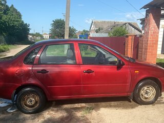 2006 Lada (ВАЗ) Kalina I, красный, 220000 рублей, вид 2