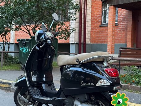 2012 Vespa LX 150, чёрный, 320000 рублей, вид 1