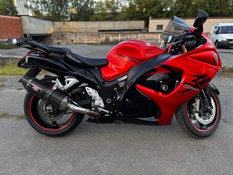 2007 Suzuki GSX 1300 R Hayabusa, оранжевый, 1100000 рублей, вид 1