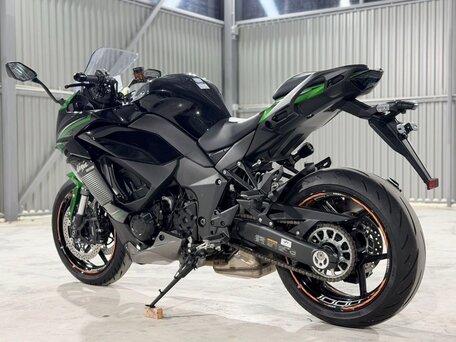 2023 Kawasaki Ninja 1000 SX, зелёный, 1280000 рублей, вид 5