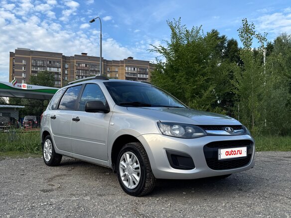 2017 Lada (ВАЗ) Kalina II, серебристый, 650000 рублей - вид 1