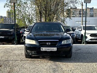2008 Hyundai Sonata V (NF) Рестайлинг, чёрный, 339000 рублей, вид 2