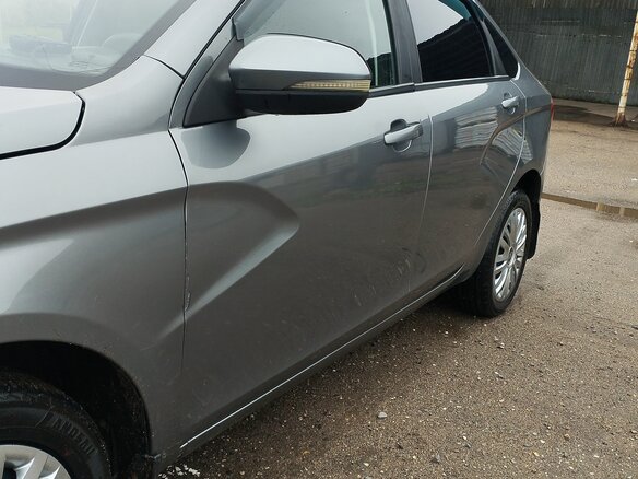2016 Lada (ВАЗ) Vesta I, коричневый, 570000 рублей - вид 6
