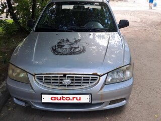 2007 Hyundai Accent ТагАЗ II, серебристый, 280000 рублей, вид 2
