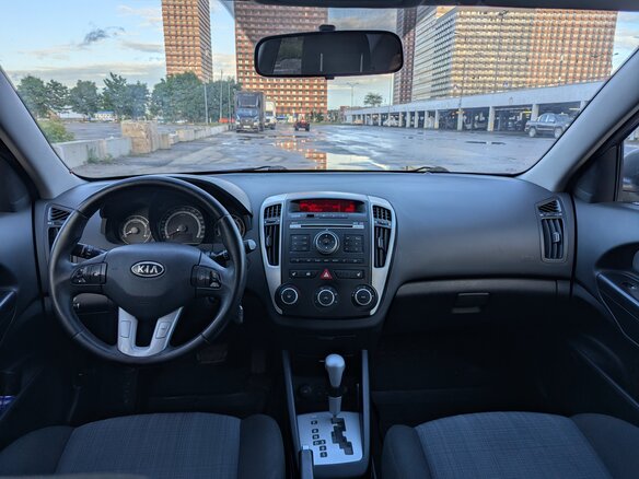 2010 Kia Ceed I Рестайлинг, синий, 650000 рублей - вид 5