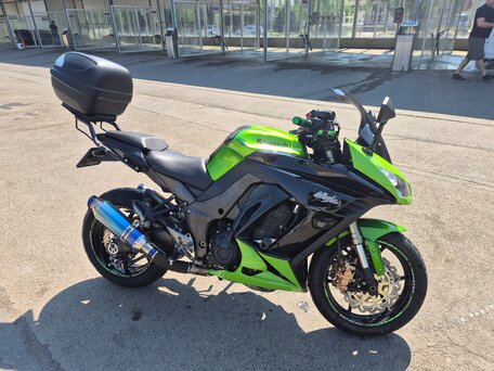 2012 Kawasaki Ninja 1000, зелёный, 645000 рублей, вид 1