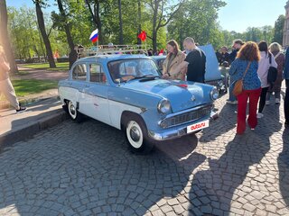 1962 Москвич 407, голубой, 407000 рублей, вид 3