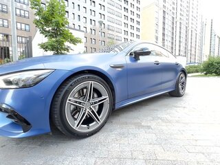 2021 Mercedes-Benz AMG GT 4-Door Coupe 43 I, синий, 9300000 рублей, вид 4
