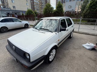1990 Volkswagen Golf II, белый, 175000 рублей, вид 4