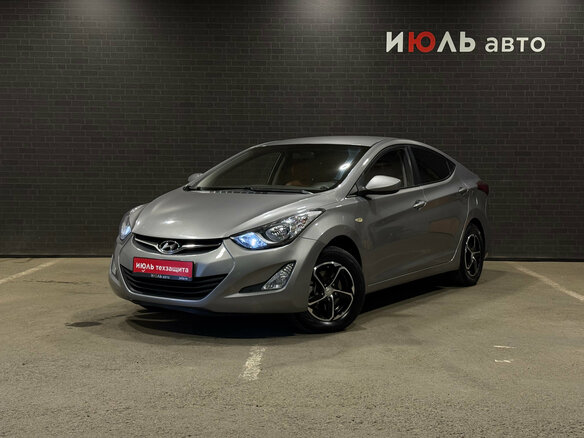2013 Hyundai Elantra V (MD) Рестайлинг, серый