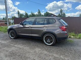 2012 BMW X3 30d xDrive II (F25), коричневый, 1850000 рублей, вид 5