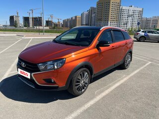 2021 Lada (ВАЗ) Vesta SW Cross I, оранжевый, 1350000 рублей, вид 1