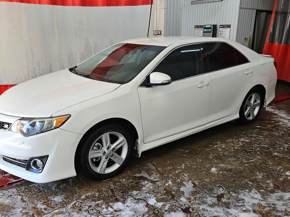 2013 Toyota Camry US Market VII (XV50), белый, 1700000 рублей - вид 3