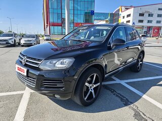 2011 Volkswagen Touareg II, чёрный, 1900000 рублей, вид 1
