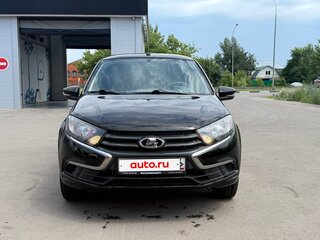 2018 Lada (ВАЗ) Granta I Рестайлинг, чёрный, 770000 рублей, вид 1