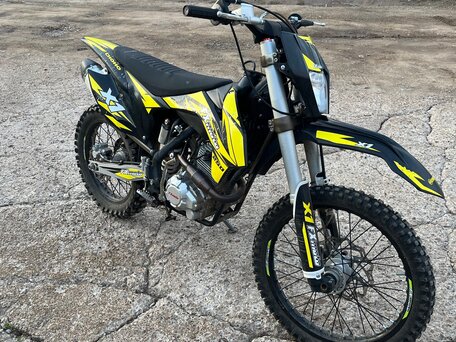 2023 FX moto X1 (CB 250), жёлтый, 129000 рублей, вид 2