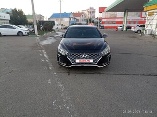 2017 Hyundai Sonata VII (LF) Рестайлинг, чёрный, 1755000 рублей, вид 1