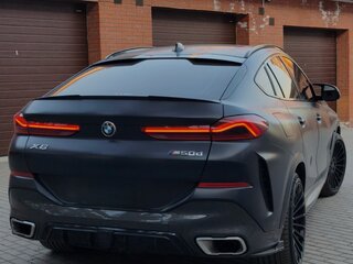 2020 BMW X6 30d III (G06), чёрный, 7900000 рублей, вид 4
