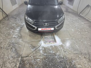 2018 Lada (ВАЗ) Granta I Рестайлинг, чёрный, 580000 рублей, вид 1