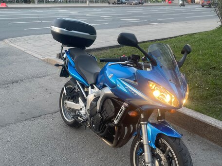 2013 Yamaha FZ6, синий, 535000 рублей, вид 5