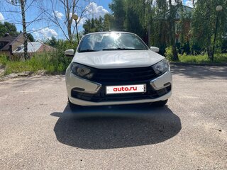 2019 Lada (ВАЗ) Granta I Рестайлинг, белый, 615000 рублей, вид 5