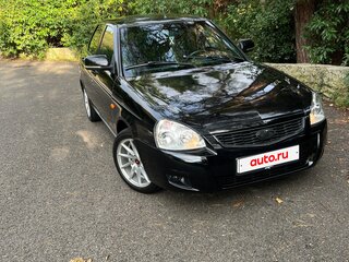 2011 Lada (ВАЗ) Priora I, чёрный, 370000 рублей, вид 4