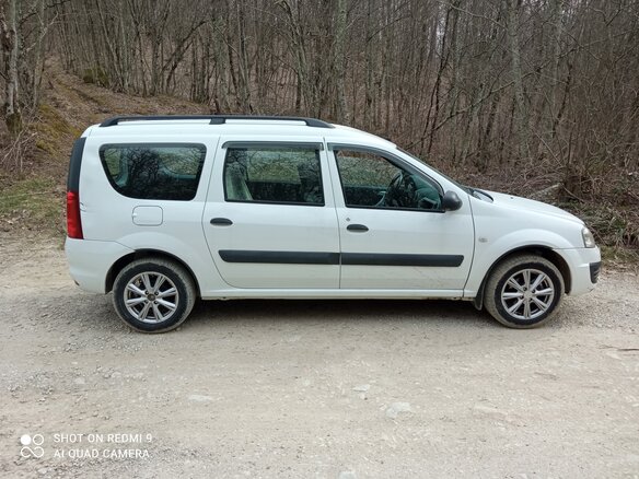 2016 Lada (ВАЗ) Largus I, белый, 650000 рублей - вид 4